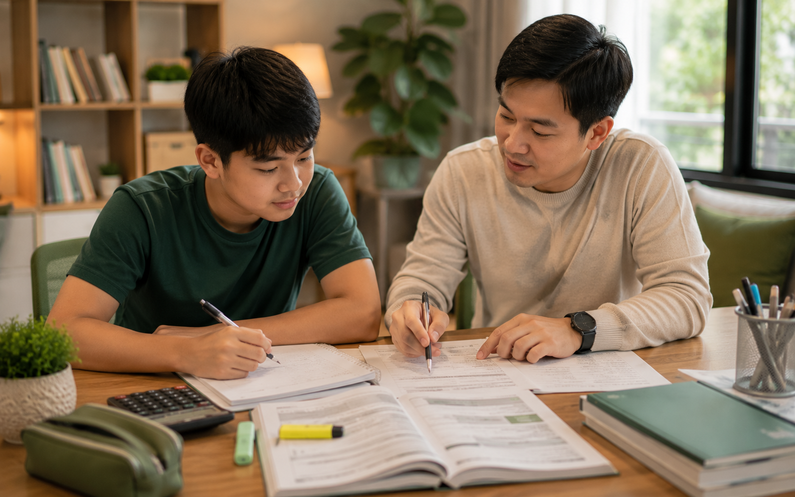 Secondary home tuition lesson with a private tutor in Singapore