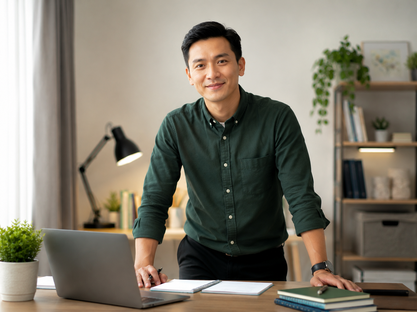 Tutor preparing for tuition assignments in Singapore