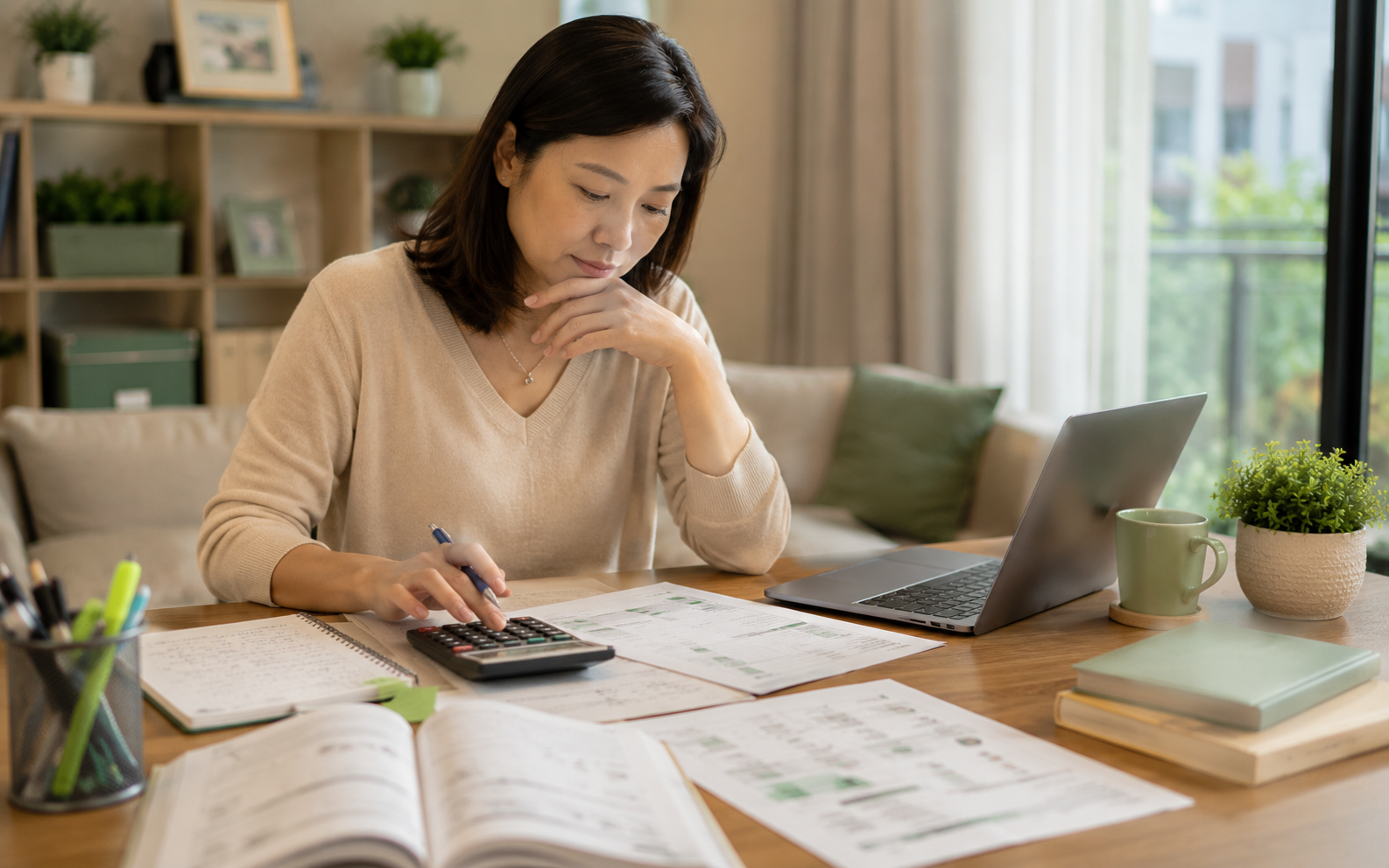 Parent reviewing tuition rates in Singapore